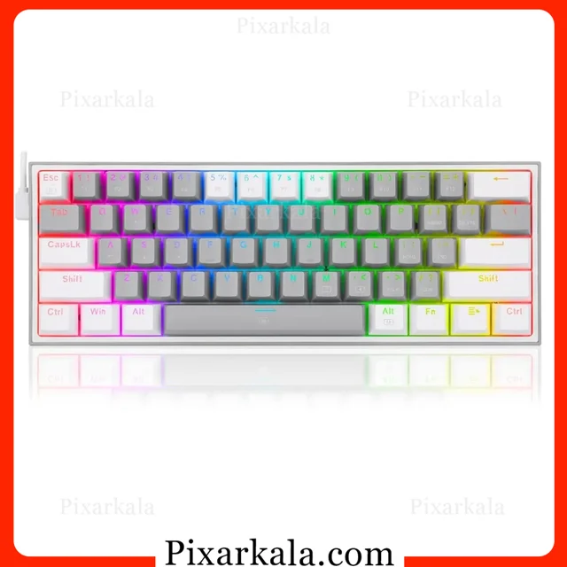 کیبورد گیمینگ مکانیکال ردراگون مدل Redragon K616-RGB Fizz Pro
